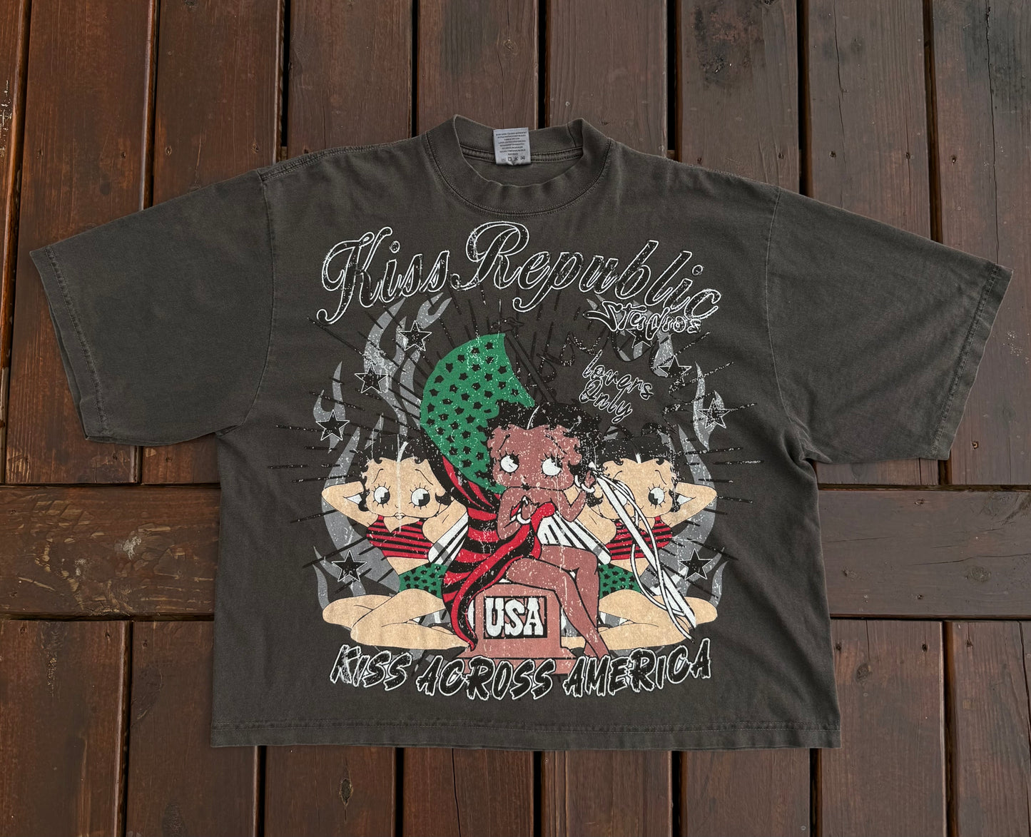 Kiss Across America TEE