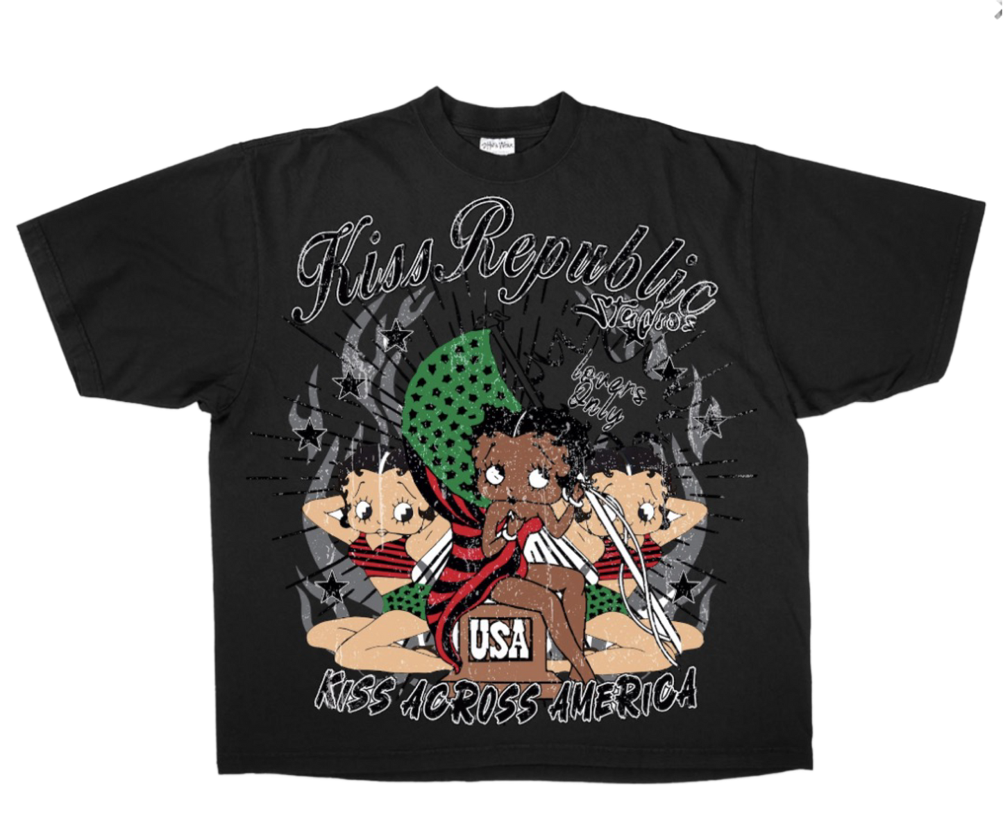 Kiss Across America TEE