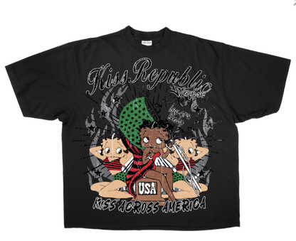 Kiss Across America TEE