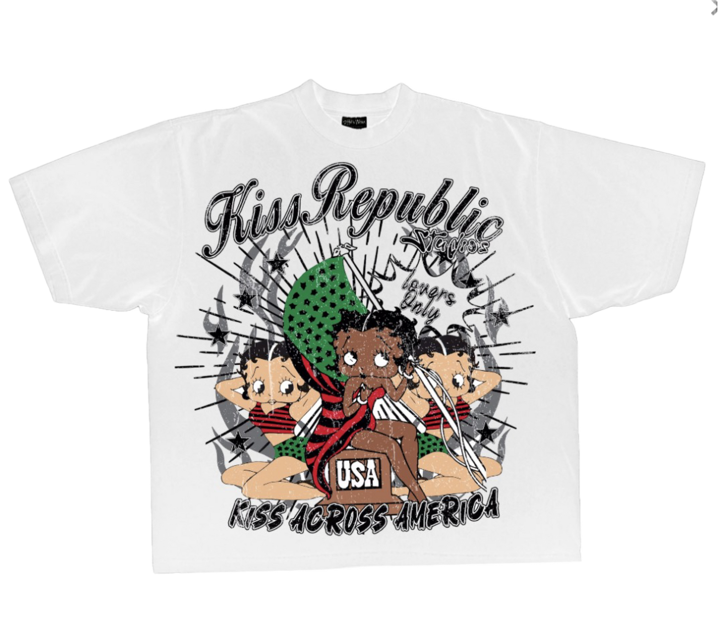 Kiss Across America TEE