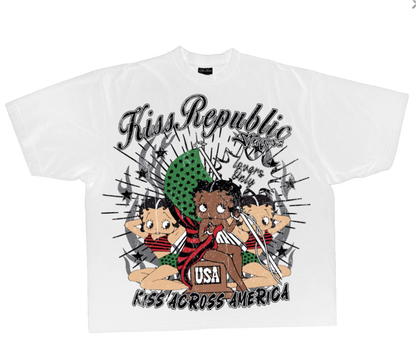 Kiss Across America TEE