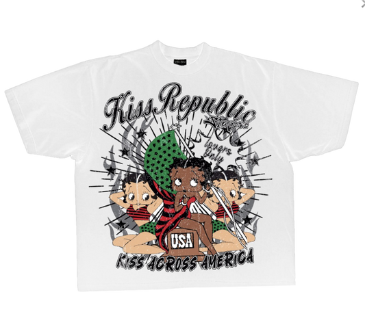 Kiss Across America TEE